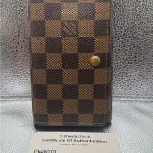 Pre-owned Louis Vuitton Damier Ebene Wallet